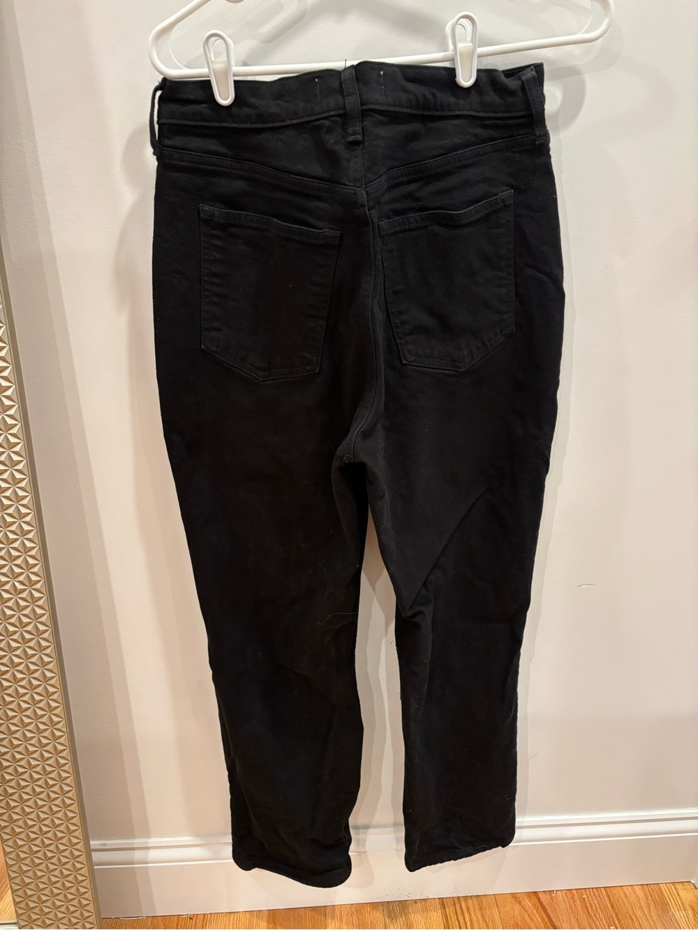 Abercrombie & Fitch Black Straight-Leg Jeans - Picture 2 of 3